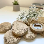 Abrebotellas de madera con imán personalizado - Imagen 2