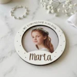 Marco con Imán de madera personalizado comunión - Imagen 3