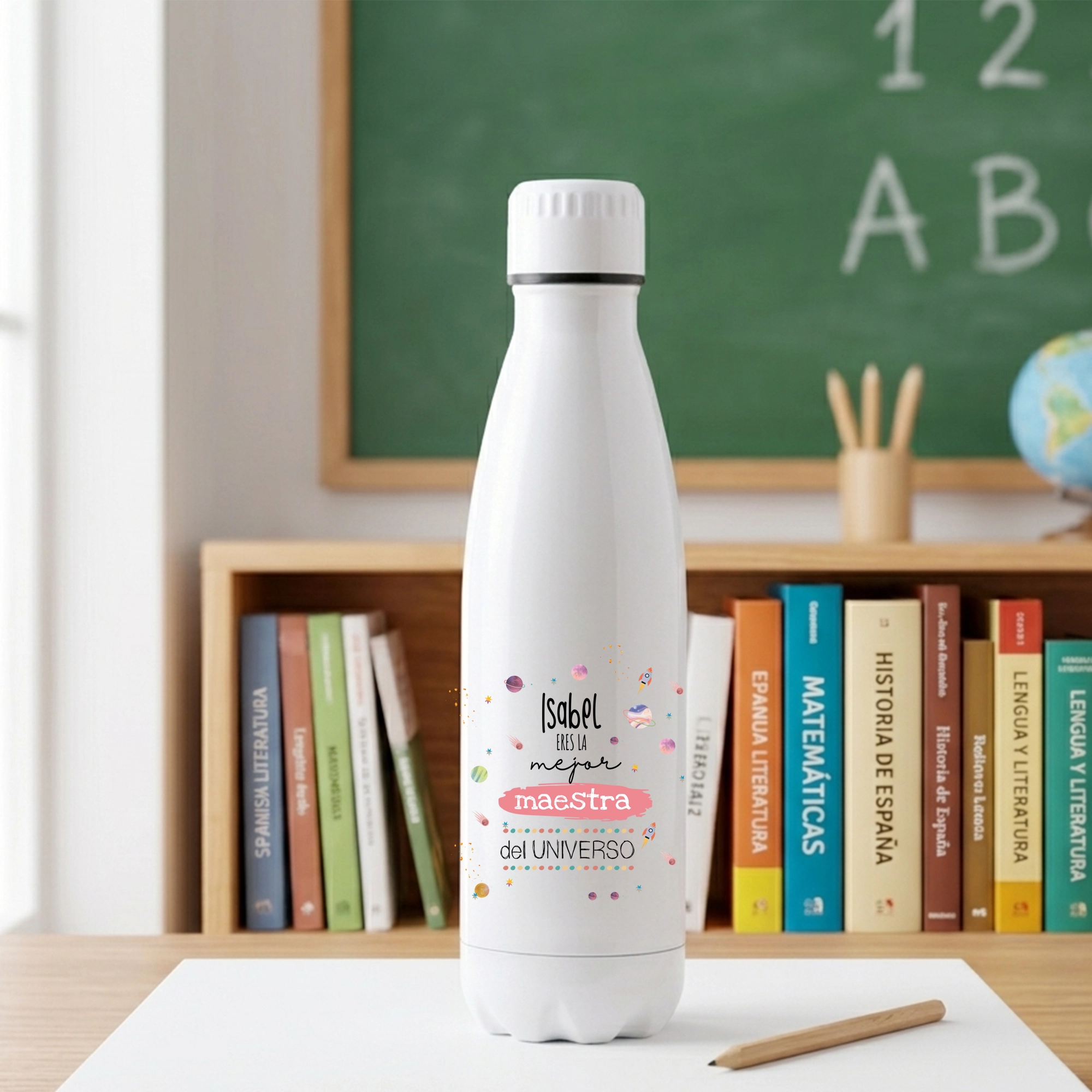 BOTELLA UNIVERSO Botella mejor profesor del Universo - Imagen 1