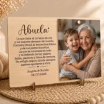 Cuadro de Madera Personalizable con Foto y Texto para Regalo Especial - Imagen 4