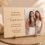 Cuadro de Madera Personalizable con Foto y Texto para Regalo Especial - Imagen 3