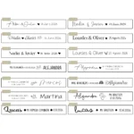 Abanico Personalizado de Madera y Tela para Bodas, Comuniones y Bautizos - Imagen 8