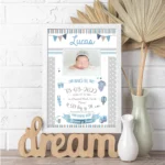 Lamina nacimiento bebé personalizada - Imagen 4