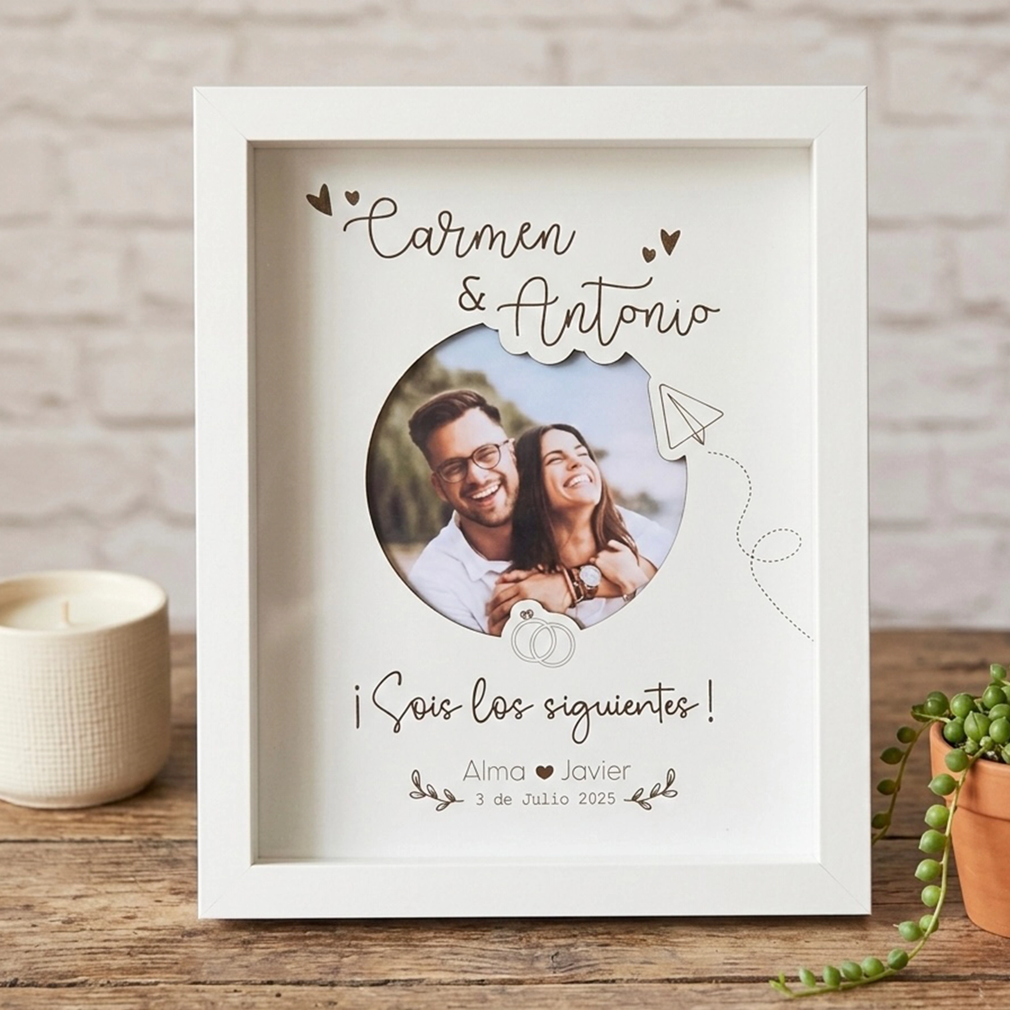 SOIS LOS SIGUIENTES Cuadro personalizado "Sois los siguientes" - Imagen 1
