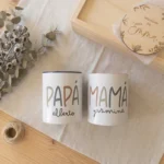 Pack de Tazas Personalizadas "Mamá y Papá" - Imagen 2