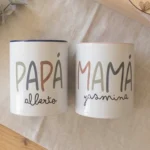 Pack de Tazas Personalizadas "Mamá y Papá"