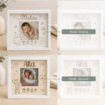 Marco personalizado de nacimiento con foto (más modelos) - Imagen 8