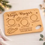 Bandeja de Navidad personalizada – Papá Noel y Reyes Magos