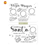 Bandeja de Navidad personalizada – Papá Noel y Reyes Magos - Imagen 7