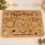 Bandeja personalizada para Papá Noel , modelo Mickey.
